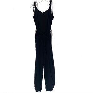 WAYF Spaghetti Strap Black Jumpsuit Women’s Medium